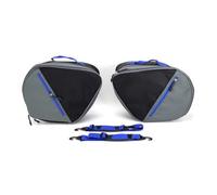 Bolsas De Equipaje Negras Expandibles para Yamaha Tracer 9/900 GT. Incluye Forro para Alforjas, Caja Herramientas Y Maletas Laterales(Style A)