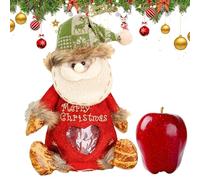 Bolsas de favor de la fiesta de Navidad,bolsa de caramelo de Navidad,Bolsa de almacenamiento para golosinas con motivos de Papá Noel | Bolsas de regalo de Navidad con cremallera para, suministros de