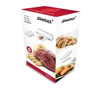 Bolsas de film al vacío Steba premium, ideales para cocinas sous-vide (STEBA), los alimentos se mantienen frescos muchas veces más tiempo. 2 rollos de película de vacío premium 20 cm x 600 cm.