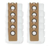 Bolsas de filtración para aspiradora X20 SW+ MD 11415 y SW+ MD 11500, diseño de 5 capas para una mejor captura de desechos (paquete de 10)