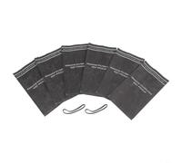 Bolsas de filtro de vacío en seco y húmedo para MultiFit VF2000 Workshop WS01025F2 para artesano 9-38737 de 2.5 galones para tienda para bolsas de repuesto de aspiradora con bandas