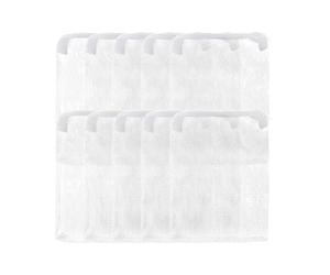 Bolsas de filtro para peceras - Sacos porosos, 5 cápsulas de colado para claridad líquida, atrapadores de escombros con dientes de bloqueo, pesquería, clarificación para cuidado de arrecifes