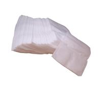 Bolsas de filtro reutilizables - 100 bolsas naturales sin blanquear a