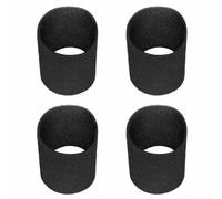 Bolsas de filtro textil para aspiradoras MV1 WD1 WD2 WD3 NT Series - Kit de repuesto de 4 piezas con filtro negro de algodón y bolsas de tela para mejorar (B)