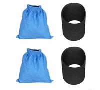 Bolsas de filtro textiles eficientes para aspiradoras Karcher MV1 WD1 WD2 WD3 NT Series para mantener el rendimiento de limpieza al vacío (B)