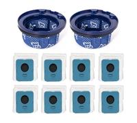 Bolsas De Filtro Y Polvo, Compatibles Con Samsung Bespoke Jet AI, Aspiradora Escoba Inalámbrica VS28C9762UK/AA, VS35D9762UK/AA, VS28C9760UG/AA, VS30D9762UK(10Pcs)