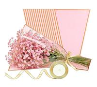 Bolsas de flores, 11 x 18 x 3.5 pulgadas con cinta, soporte para ramos, para , bodas, cumpleaños, día de la madre, San Valentín, celebraciones de vacaciones