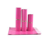 Bolsas de franqueo grandes, 10 unidades, 7 tamaños, color rosa, de plástico, for mensajería, logística, autoadhesivas, de polietileno, impermeables, for envíos de ropa, grandes paquetes.(15x19cm x4cm)