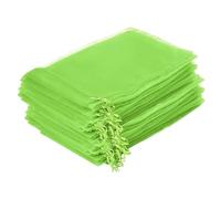 Bolsas de frutas para árboles frutales - Bolsas de red con cordón de 100 piezas para proteger las frutas y las plantas del jardín - Bolsas de barrera de malla para la protección de las flores de P