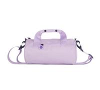 Bolsas de gimnasio ligeras con un solo hombro, para viajes, deportes, niñas, baile, fin de semana, de nailon, para natación, fitness, yoga, bolsa de almacenamiento, Purple, M 33*18*18