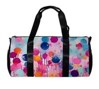 Bolsas de gimnasio para hombres, bolsas de viaje para mujeres, bolsa de entrenamiento, E74r2ay7oly, 17.7x9x9 in, Moderno