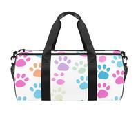 Bolsas de gimnasio para hombres, bolsas de viaje para mujeres, bolsa de entrenamiento, F85c3nq2gri, 17.7x9x9 in, Moderno