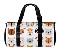 Bolsas de gimnasio para hombres, bolsas de viaje para mujeres, bolsa de entrenamiento, H35u0fu8uhu, 17.7x9x9 in, Moderna