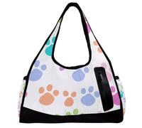 Bolsas de gimnasio para hombres, bolsas de viaje para mujeres, bolsa de entrenamiento, J42k0kg2ucl, 18.5x6.5x10.6 in, Moderno