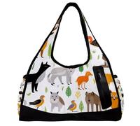 Bolsas de gimnasio para hombres, bolsas de viaje para mujeres, bolsa de entrenamiento, M74x5xm5gkk, 18.5x6.5x10.6 in, Moderno