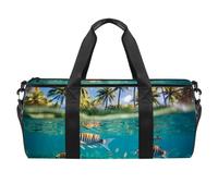 Bolsas de gimnasio para hombres, bolsas de viaje para mujeres, bolsa de entrenamiento, P74f9vn3xds, 17.7x9x9 in, Moderno