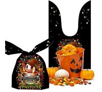 Bolsas de golosinas de , bolsas de truco o trato con patrón de calabaza, bolsas de regalo de , bolsas de golosinas, bolsas de dulces y dulces para