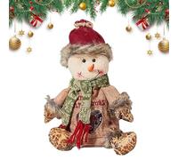 Bolsas De Golosinas Navideñas | Bolsita Con Motivos 3D De Santa, Muñeco De Nieve Y Reno,Bolsa Reutilizable Con Cremallera Para Alimentos, Fiestas Navideñas Y Dulces