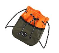 Bolsas de golosinas para entrenamiento de mascotas, bolsa de hombro para entrenamiento de perros, soporte ajustable para aperitivos de alimentos secos para animales para aventuras al aire libre