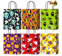 Bolsas de Halloween con mango 24 piezas