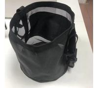 Bolsas de heno de nailon con diseño de malla transpirable y sistema de correa personalizable (L)