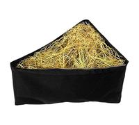Bolsas de heno para caballos, de heno para ganado, alimentador de heno ajustable para colgar suministros de almacenamiento para ganado, caballos, ganado equino, granero