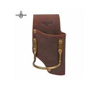 Bolsas de herramientas Tourbon 2 en 1, bolsillo para cinturón, soporte para llaves, funda de cuero resistente