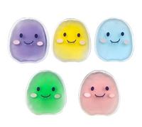 Bolsas de hielo frías y calientes Boo Boo para el alivio del dolor, bolsas de hielo para la comida, paquete de hielo en gel reutilizable para lesiones infantiles, fiebre, muelas del juicio, ojos