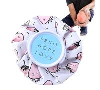 Bolsas De Hielo Reutilizables,Bolsa De Hielo - Bolsa de agua caliente rellenable a prueba de fugas, bolsa de hielo - La agua caliente del cubo de hielo empaqueta la compresa helada ligera con la abert
