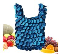 Bolsas de la compra reutilizables, lavables, plegables, ligeras, bolsas de compras para alimentos con diseño compacto, ecológicas, reutilizables para viajes diarios, viajes, cámara
