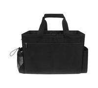 Bolsas de limpieza para limpiadores de casa, organizador de suministros de limpieza, impermeable, transpirable, con asa y correa para el hombro, para plumeros, limpiadores, guantes, cepillos, baño