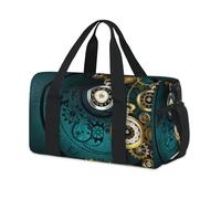 Bolsas de lona deportivas con estampado artístico antiguo para niños, niñas, mujeres, hombres, arte retro, para fin de semana, bolsa de viaje para llevar al gimnasio, bolsas de lona casuales