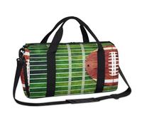 Bolsas de lona deportivas de fútbol americano para fin de semana, bolsa de viaje casual, bolsa de viaje, gimnasio, equipaje, bolsa de lona para niños, niñas, niños, mujeres y hombres