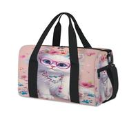 Bolsas de lona deportivas para niños, niñas, niños, mujeres, hombres, para fin de semana, de viaje, para llevar al gimnasio o al gimnasio