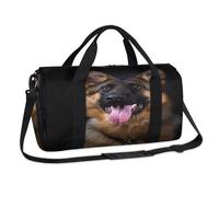 Bolsas de lona deportivas para perros, pastor alemán, fin de semana, bolsa de viaje casual, bolsa de viaje para gimnasio, bolsa de lona para niños, niñas, niños, mujeres y hombres