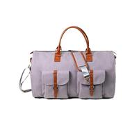 Bolsas de lona para viajes, bolsa de ropa plegable - Bolsas de lona impermeables de gran capacidad - Bolsa de vuelo multifuncional con cremallera, bolsas de lona portátiles con múltiples bolsillos