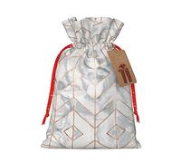 Bolsas de Ltems versátiles con diseño de mármol de oro rosa, bolsas de regalo reutilizables para cualquier ocasión