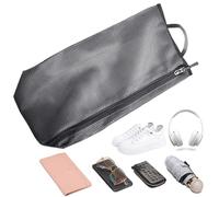 Bolsas de malla con cremallera, bolsas de malla para almacenamiento de zapatos con cremallera, organizador de almacenamiento grande, organizador de almacenamiento portátil, accesorios de viaje para