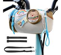 Bolsas de Manillar para Ciclismo, 2 L, Impermeable, de Almacenamiento Multifuncional, de Ciclismo para Carretera, montaña, Viajes al Aire Libre, Hombres y Mujeres