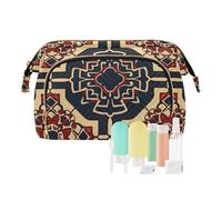 Bolsas de maquillaje coloridas con figuras geométricas artísticas para mujer, esenciales, monedero, organizador de cosméticos, monedero pequeno para mujer, Figura geométrica colorida, Moderno