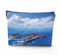 Bolsas de maquillaje de lino para mujer, diseño vintage de Constitution America 4 de julio, bolsa de cosméticos, bolsa de aseo de viaje, impermeable, bolsa de maquillaje para bolso, marrón, 7 x 9