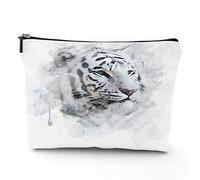 Bolsas de maquillaje de mano contra el mal de ojo, bolsa de maquillaje de viaje, manos coloridas con tercer mal de ojo, para mujeres, bolsa de cosméticos grande, organizador de maquillaje de lino,