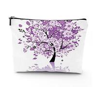 Bolsas de maquillaje de mano contra el mal de ojo, bolsa de maquillaje de viaje, manos coloridas con tercer mal de ojo, para mujeres, bolsa de cosméticos grande, organizador de maquillaje de lino,