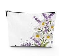 Bolsas de maquillaje de mano contra el mal de ojo, bolsa de maquillaje de viaje, manos coloridas con tercer mal de ojo, para mujeres, bolsa de cosméticos grande, organizador de maquillaje de lino,