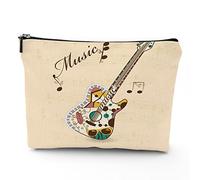 Bolsas de maquillaje de mano contra el mal de ojo, bolsa de maquillaje de viaje, manos coloridas con tercer mal de ojo, para mujeres, bolsa de cosméticos grande, organizador de maquillaje de lino,