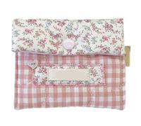 Bolsas de maquillaje florales portátiles para mujeres y niñas, ideales para viajes, cosméticos, organizadas, sanitarias, servilletas, soporte Storage Bag para tampones, a, Mass Beauty