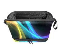 Bolsas de maquillaje para mujer, neceser para hombres, bolsa de cosméticos de viaje, A64p4em0pig, 10.6x5.9x5.5 in, Moderno