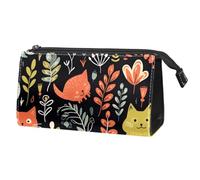 Bolsas de maquillaje para mujer, neceser para hombres, bolsa de cosméticos de viaje, C54f2wl1yel, 4.5x8x2.6 in, Multiusos