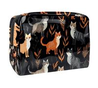 Bolsas de maquillaje para mujer, neceser para hombres, bolsa de cosméticos de viaje, C92s5jg3oco, 7.3x3x5.1 in, Duradero