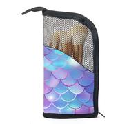 Bolsas de maquillaje para mujer, neceser para hombres, bolsa de cosméticos de viaje, F00d6gp9tlm, 9.4x4.9 in, Cómodo